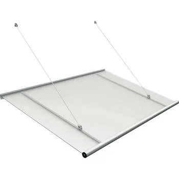 Stříška nad vchodové dveře Vchodová stříška Garching 1515 x 970 x 855 mm nerez