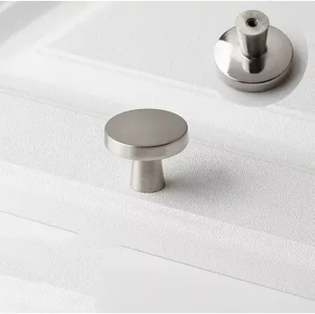 Madlo do koupelny Knop knopka držadlo šuplíku 2578 stříbrný (KNP78-3)