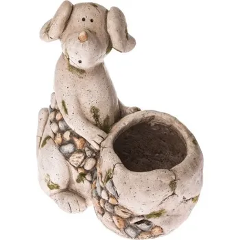 Casa de Engel Keramický obal na květináč - pes 0/4