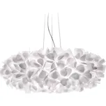 Slamp závěsné světlo Clizia Mama Non Mama, Ø78cm, bílá/čirá bílá, čirá 4 x 12 W LED - Doprava zdarma