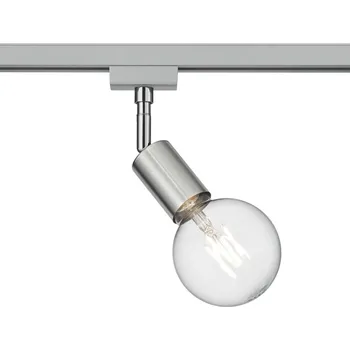 Lampička Trio Lighting dvoufázový bod DUOline Diallo, E27, matný nikl - Délka hlavy 6,2 cm 1 x 40 W