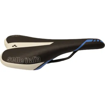 Sedlo na kolo Selle Italia X1 sedlo - černá/bílá/modrá