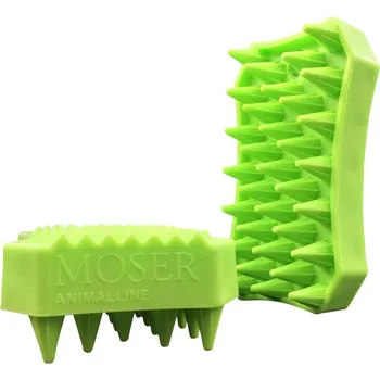 Kartáč pro zvířata Vyčesávací kartáč MOSER gumový Sheddy