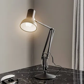 Lampička Anglepoise Type 75 Mini stolní lampa černá - Ø noha 17 cm; stínidlo - výška 15 cm, Ø 13 cm 1 x 5,5 W LED - Doprava zdarma