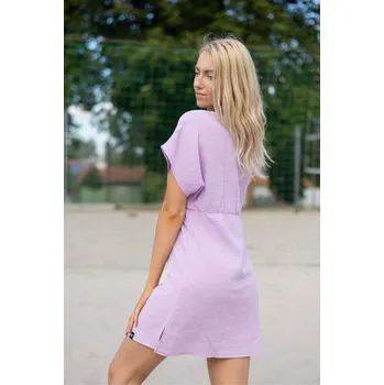 Dámské šaty VFstyle Mušelínové šaty Penelope fialové Velikost: XS-M