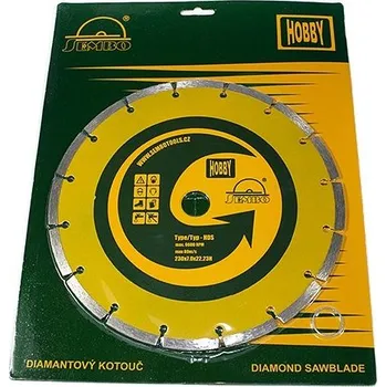Řezný kotouč Diamantový řezný kotouč Hobby HDS 230 x 2,4 x 7,0 x 22,2