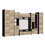 IDZ Obývací stěna MOKKA II, 360 cm Dub Cantenbury