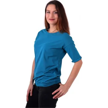 Dámské tričko Dámské oversized tričko Darina, tmavý tyrkys M/L