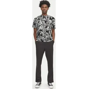 Oblečení a móda Jack & Jones T-Shirt Lafayette 12250434 Černá Relaxed Fit S