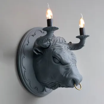 Lampička Karman Corrado nástěnné světlo, šedá šedá matná, stříbrná 1 x 46 W - Doprava zdarma