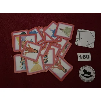 Pexeso HandMade by VeJa Velké pexeso vel.XL č.160 - Princezna (24kousků)