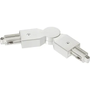 Bodové svítidlo Nordlux Rohová spojka flexibilní pro přípojnici Link, bílá bílé