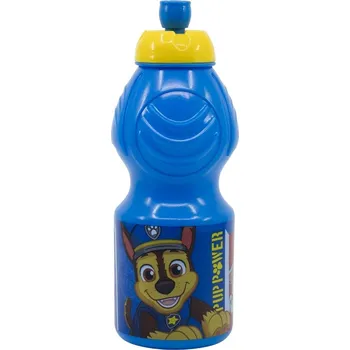Láhev STOR Dětská láhev na pití Paw Patrol Pup Power 400 ml – modrá