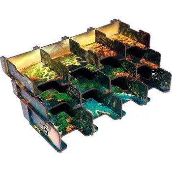 Příslušenství k deskovým hrám Stojánek na karty e-Raptor 12L - Ztracený ostrov Arnak