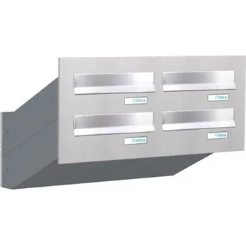 Železářství Sestava schránek pro zazdění D-042 Nerez / šedá