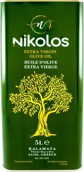 Rostlinný olej Nikolopoulos Estate Nikolos Kalamata extra panenský olivový olej 0,4 % plech 5 l