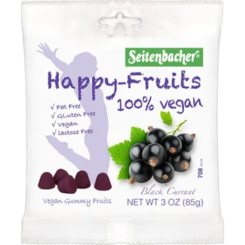 Bonbon Seitenbacher ŽELÉ ČERNÝ RYBÍZ VEGAN 85G