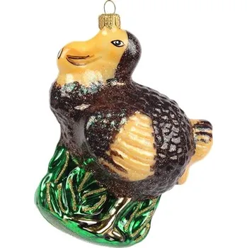 Skleněná ozdoba ptáčka Dodo