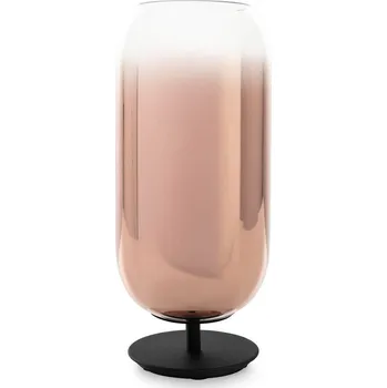 Lampička Stolní lampa Artemide Gople Mini, měď/černá - Ø základny 12 cm měděný, černý podklad 1 x 6 W LED - Doprava zdarma