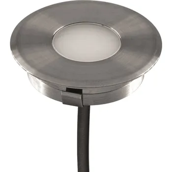 Venkovní osvětlení EVN L67100640 Zapuštěné podlahové svítidlo, Ø 4,5 cm, 4 000 K nerezová ocel 1 x 0,6 W LED - Doprava zdarma