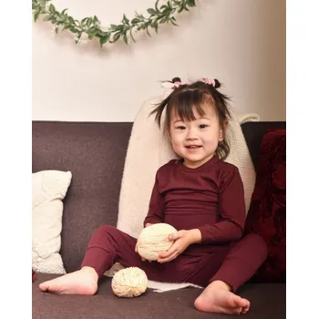 Dětské baggy tepláky, LEHKÉ, bordo 92