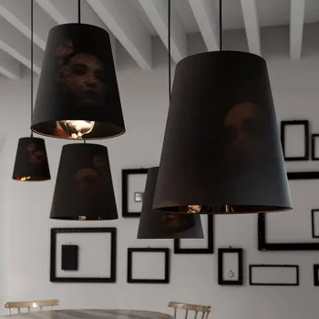 Karman Cupido závěsné světlo, stínidlo Ø 26 cm - Ø základny 7,5 cm antracit, černá matná 1 x 50 W - Doprava zdarma