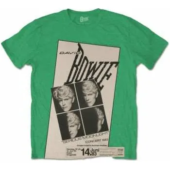Merch David Bowie: David Bowie Unisex T-shirt: Concert '83 (large) L