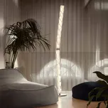 Slamp Hugo Floor LED design stojací lampa prisma - Ø nohy 32 cm transparentní LED celkem 40 W - Doprava zdarma