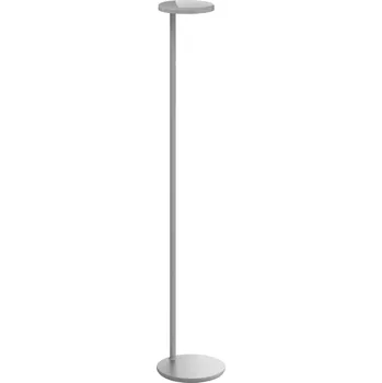 Lampička Flos Architectural FLOS Oblique Floor LED stojací lampa 927 USB šedá - Ø hlavy 15,5 cm; délka kabelu 250 cm šedá lesklá 1 x 8 W LED - Doprava zdarma