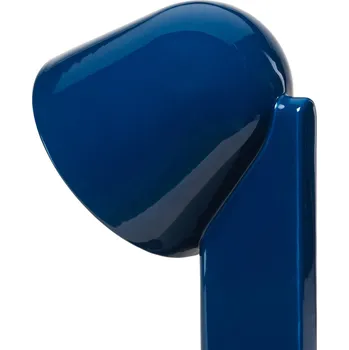 Lampička Stolní lampa FLOS Céramique Down, modrá - Ø stínítka 22 cm; délka kabelu 200 cm Námořnická modř 1 x 8 W LED - Doprava zdarma