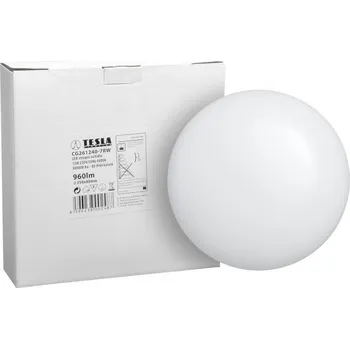 Žárovka Tesla CG261240-7RW - LED stropní svítidlo 12W, 230V, 960lm, 4000K, Ra≥80, 200°, kulaté, IP44