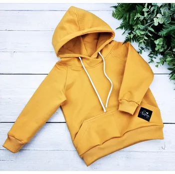 Dívčí mikina Kulišárny Mikina MUSTARD VELIKOST: 128