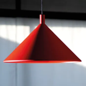 Martinelli Luce Cono závěsné světlo rot, Ø 45 cm červená - Doprava zdarma