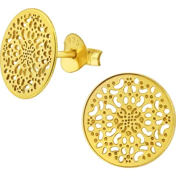 Hodinky Náušnice Bonore - Pozlacené Stříbro 925 167819