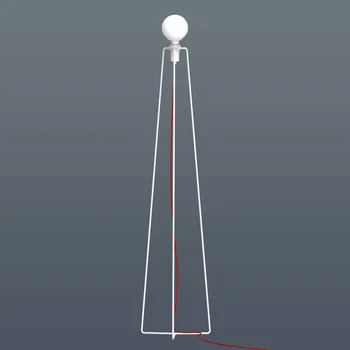 Lampička GRUPA Model M3 LED stojací lampa bílá, červená bílá, opálová, červená 1 x 4 W LED - Doprava zdarma