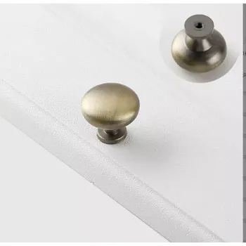 Madlo do koupelny Knop knopka držadlo šuplíku 6050 mosaz (KNP50-1)