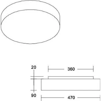 BRUMBERG Celtis Maxi stropní svítidlo, E27, chintz, modrý smrk - Výška stínítka 9 cm 3 x 60 W - Doprava zdarma