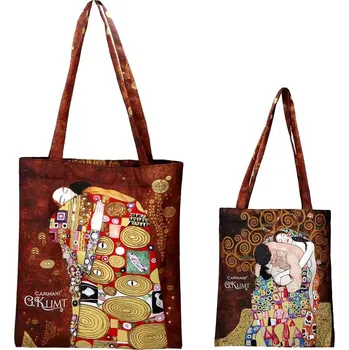 Taška přes rameno látková - G.Klimt Rodina