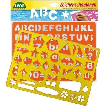 LENA 8465774 27 x 23 cm symboly a písmena