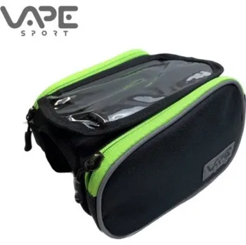 brašna na kolo Rámová brašna dámská Vape Lady s mobilem - Neon zelená, 2x0,8 litrů