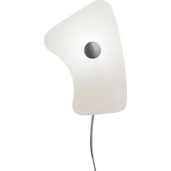 Lampička Foscarini Bit 5 nástěnné světlo ze skla, bílá 1 x 46 W - Doprava zdarma