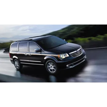 Nosič kol Příčníky Aurilis Trax pro Chrysler Voyager 2008-2014 s podélníky