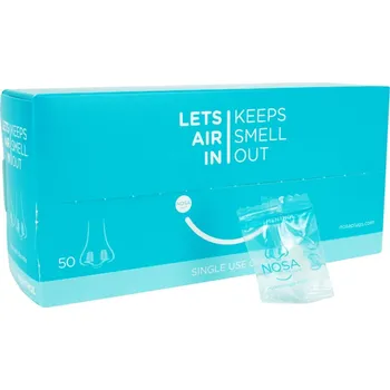 Nosní zátka proti zápachům NOSA 50 ks