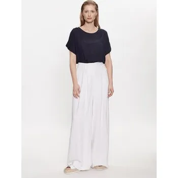 Dámská halenka Kaffe Halenka Amber Stanley 10500781 Tmavomodrá Loose Fit 34