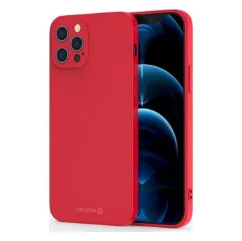 Pouzdro na mobilní telefon SWISSTEN Soft Joy silikonové pouzdro na iPhone, červené Model: iPhone 16 Plus