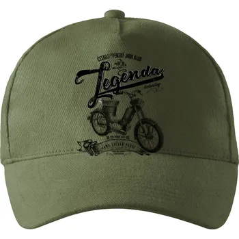 Pánské tričko Jawa 50/550, Pařez, Legendy techniky, V3 - Kšiltovka, čepice 5P - nastavitelná