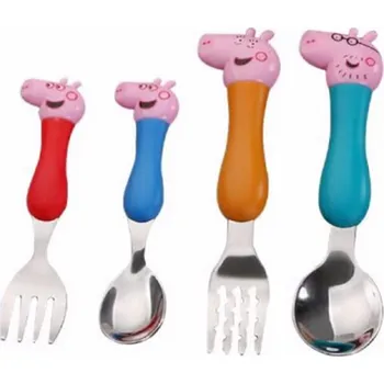 Příbor Dětský příbor - PRASÁTKO PEPA (Značka: COOD DADDY)