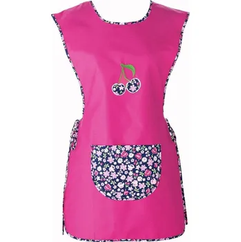 Kuchyňská zástěra Blancheporte Zástěra přes hlavu s výšivkou fuchsie 38/40