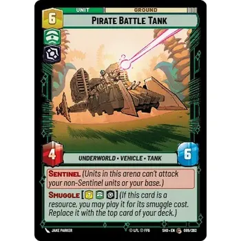 Sběratelská karetní hra Pirate Battle Tank 089/262 - Shadows of the Galaxy Typ karty: Standard