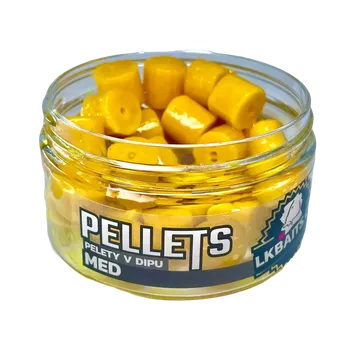LK Baits Pelety v dipu Med 12mm, 60g